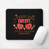 Herzensarbeit Schulmittagessen-Dame Cafeteria-Mita Mousepad (Mit Mouse)