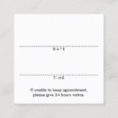 Herzensberuf Erinnerung Terminkarte (Rückseite)