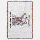 Herzensberuhigung Anatomischer Spaß Decke (Vorderseite Vertikal)