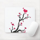 Herzenschwarz Mousepad (Mit Mouse)