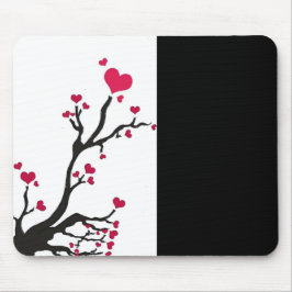 Herzenschwarz Mousepad