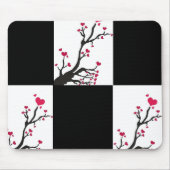 Herzenschwarz Mousepad (Vorne)