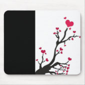 Herzenschwarz Mousepad (Vorne)
