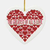 Herzensdekoration Keramikornament (Hinten)