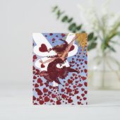 Herzensfee Postkarte (Stehend Vorderseite)