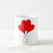 Herzensfreunde valentinische Ehefrau Kaffeetasse (Mittel)