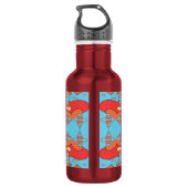 Herzensfunken Edelstahlflasche (Rückseite)