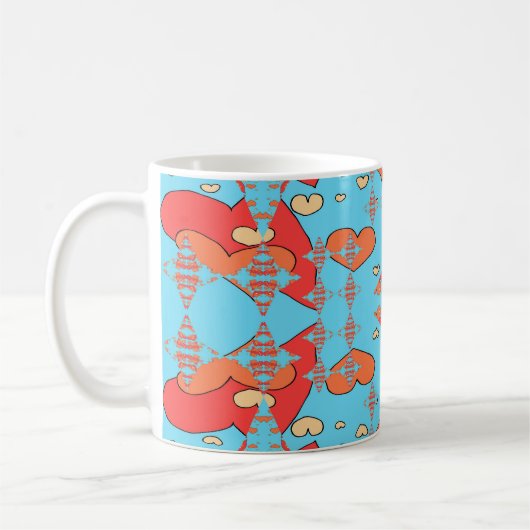 Herzensfunken Kaffeetasse (Links)