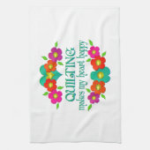 Herzensglücke beenden geschirrtuch (Vertikal)