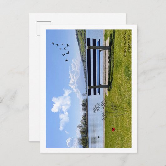 Herzensgrüsse aus der Natur – Hochwertige Postkarte (Vorne/Hinten)