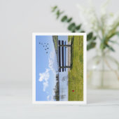 Herzensgrüsse aus der Natur – Hochwertige Postkarte (Stehend Vorderseite)