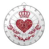 Herzenskönig Dartscheibe (vorne)
