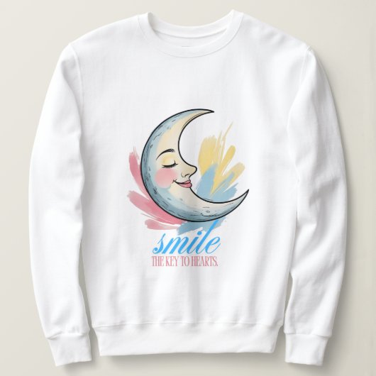Herzenslächlichkeit Sweatshirt (Design vorne)