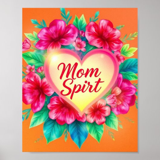 Herzenslust der Mama Poster (Vorne)