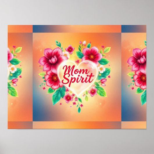 Herzenslust der Mama Poster (Vorne)