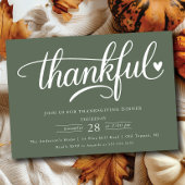 Herzenslust Erntedank Dinner Einladung