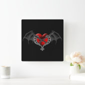 Herzenslust mit Bat Wings Wall Uhr (Zuhause)