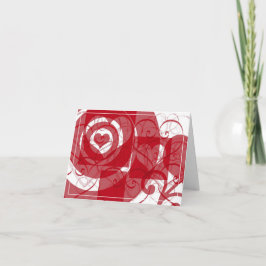 Herzenslust Valentine Feiertagskarte