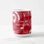 Herzenslust Valentine Kaffeetasse (Mittel)