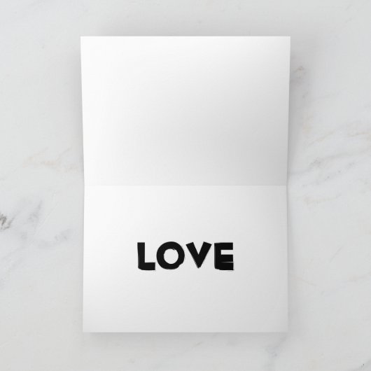 Herzenslust - Valentine-Liebe Feiertagskarte (Innenseite)