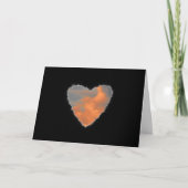 Herzenslust - Valentine-Liebe Feiertagskarte (Vorderseite)