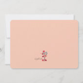 Herzenslust Valentinstag Party Einladung (Rückseite)