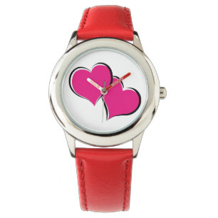 Herzenspaar Armbanduhr