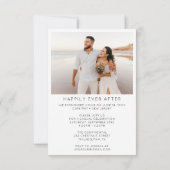 Herzensskript nur verheiratet Ankündigung Einladun (Rückseite)