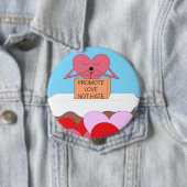 Herzensvortrag über Liebe: Button (Beispiel)