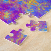 Herzenswärme-Stern-helle Puzzle (Seite)