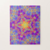 Herzenswärme-Stern-helle Puzzle (Vertikal)