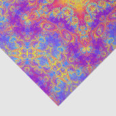 Herzenswärme-Stern-helle Seidenpapier (Ausschnitt)