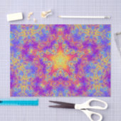 Herzenswärme-Stern-helle Seidenpapier (Handwerk)