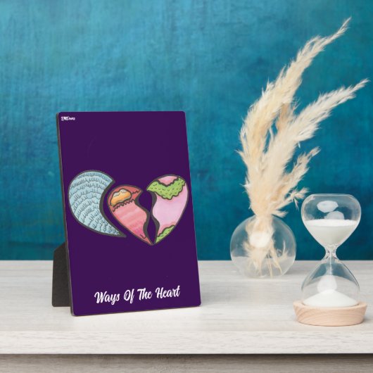 Herzenswege Fotoplatte (Seite)