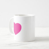 Herzentwurf, Liebeentwurf Kaffeetasse (Vorderseite Links)