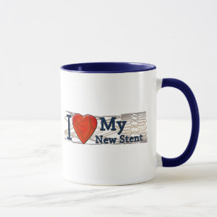 HerzErholungs-Geschenke Stent-T - Shirts Tasse