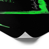 Herzerkrankung Bewusstsein Poster (Ecke)