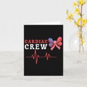 Herzerkrankung Crew Karte (Gelbe Blume)