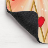 Herzerkrankung Liebe Mousepad (Ecke)