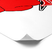 Herzerkrankung Poster (Ecke)