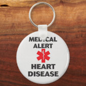 Herzerkrankung Schlüsselanhänger (Vorderseite)