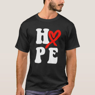 Herzerkrankungen Aufklärung Monat Hoffnung Vintage T-Shirt