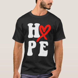 Herzerkrankungen Aufklärung Monat Hoffnung Vintage T-Shirt