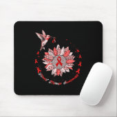 Herzerkrankungen Bewusstsein Sonnenblumen Hummingb Mousepad (Mit Mouse)