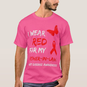 Herzerkrankungen, die ich für meinen Vater rot tra T-Shirt