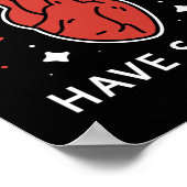 Herzerkrankungen Warrior Chd Bewusstsein Poster (Ecke)