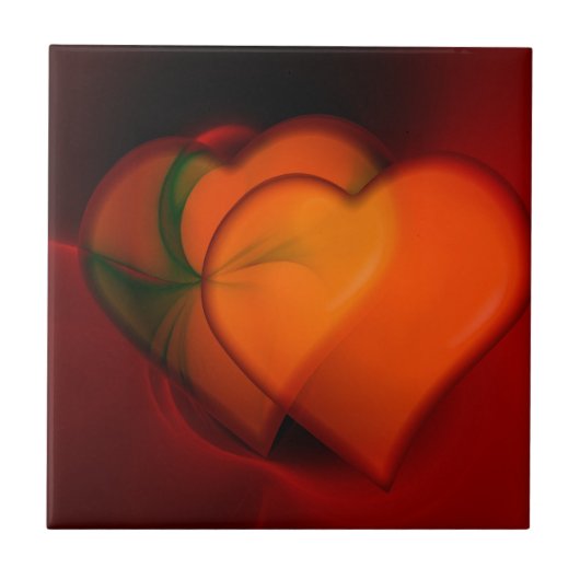 Herzerstreichen Fliese (Vorderseite)