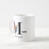 Herzerwärmender Muttertags-Becher: Ein sentimental Kaffeetasse (Vorderseite Links)