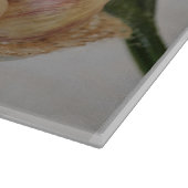 Herzerwärmendes "Kochen mit Liebe" Schneidebrett (Ecke)