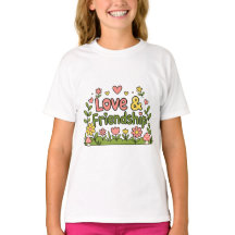 Herzerwärmendes Liebe- und Freundschafts-T-Shirt